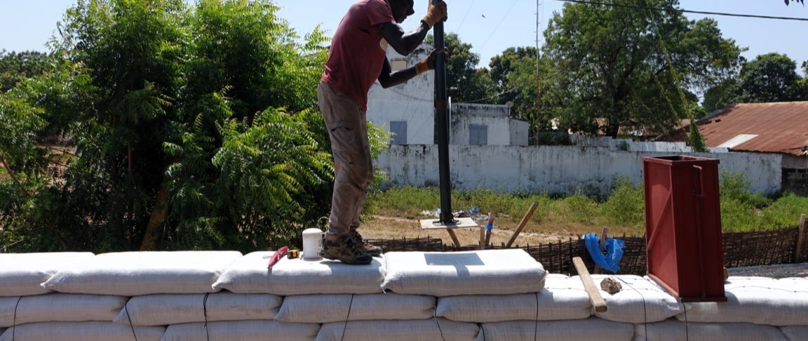Formazione sacchi di terra in Senegal - Balouo Salo